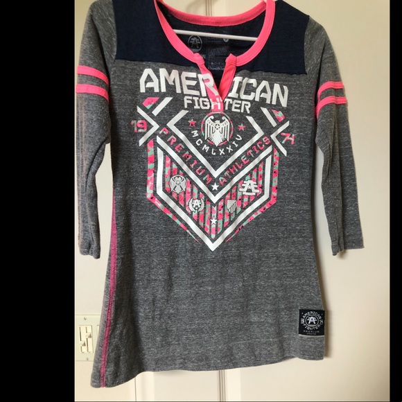 Buckle Women American Fighter Shirt 